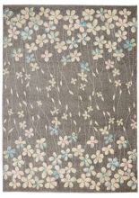 Nourison Tranquil TRA04 Grey/ Beige Area Rugs